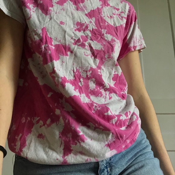 Pink Tye Dye Tee - Picture 2 of 2